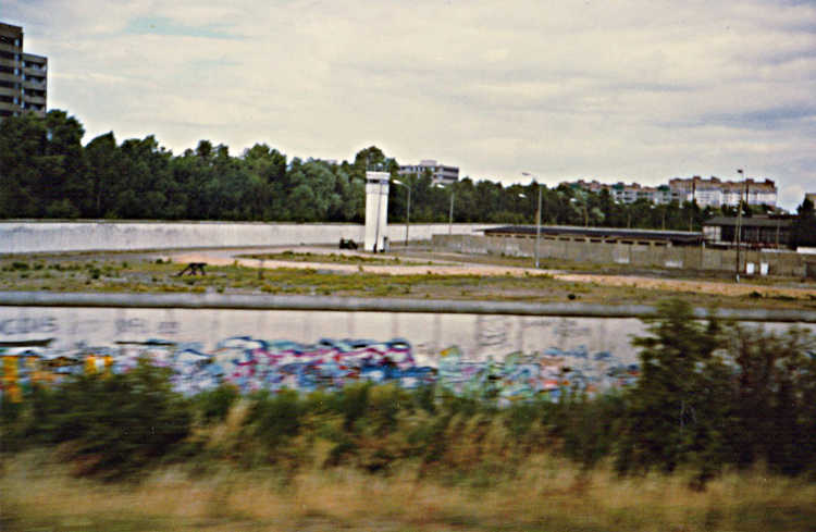 Berlin Est depuis le S-Bahn
