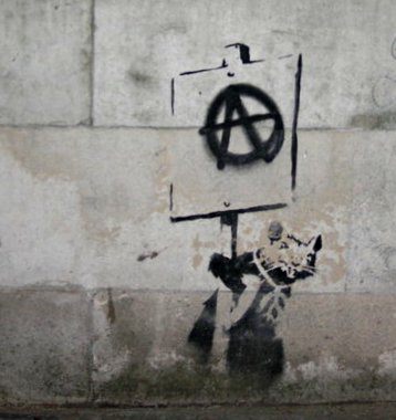 Bansky, Rat anarchiste